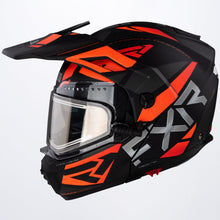 Load image into Gallery viewer, Maverick-X_Helmet_BlackOrange_220623-_1030_left
