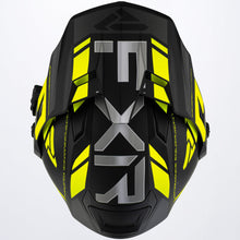 Load image into Gallery viewer, Maverick-X_Helmet_BlackHiVis_220623-_1065_top
