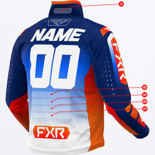 Charger l'image dans la galerie, CustomColdCross_RRJacket_NavyWhiteOrange_250099-_4501_back
