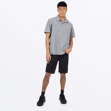 Charger l&#39;image dans la galerie, BreezePerformanceUPF_PoloShirt_Grey_242082-_0500_frontFULL**hover**
