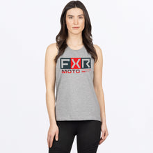 Load image into Gallery viewer, Moto_PremiumTank_W_GreyHeatherDarkSteelRed_242234-_0720_Front
