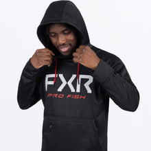 Load image into Gallery viewer, ProFishTech_PO_Hoodie_M_BlackRed_252037-_1020_side
