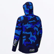 Charger l'image dans la galerie, Derby-CamoAirUPF_PO_Hoodie_M_BlueCamoLime_252082-_4170_back
