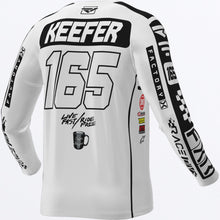 Load image into Gallery viewer, KeeferRideReplica_MXJersey_WhiteBlk_243349-_0110_back
