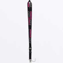 Charger l&#39;image dans la galerie, RaceDiv_Lanyard_BlackEPink_241901-_1094_front
