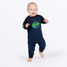 Load image into Gallery viewer, Infant_RaceDiv_Onesie_Y_MidnightLime_251537-_4770_front
