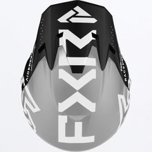 Charger l&#39;image dans la galerie, ATR2_Helmet_Peak_BlackWhite_231700-_1001_front
