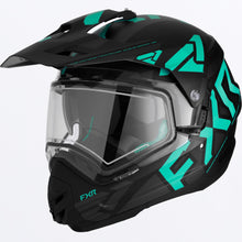 Load image into Gallery viewer, TorqueXTeam_Helmet_BlackMint_230635-_1052_front
