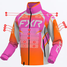 Load image into Gallery viewer, CustomColdCrossRR_Jacket_PinkGreyOrange_SKU_260099-_9530_Front
