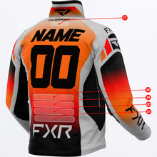 Charger l'image dans la galerie, CustomColdCross_RRJacket_OrangeRedGrey_250099-_3020_back
