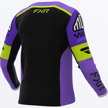 Charger l'image dans la galerie, PodiumGladiatorMX_Jersey_PurpleBlackHiVis_SKU_263342-_8010_Extra
