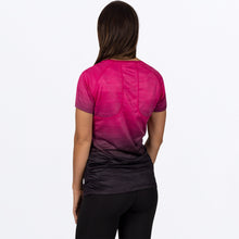 Charger l'image dans la galerie, ExhaleActive_TShirt_W_RaspBlack_231419-_9010_back
