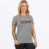 Grey Heather/Red / XS