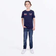 Charger l'image dans la galerie, YthRaceDivPremium_T-Shirt_NavyRed_SKU_271517-_4520_Extra1
