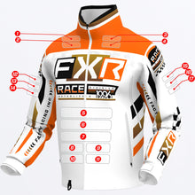 Load image into Gallery viewer, CustomColdCrossRR_Jacket_WhiteKashOrange_SKU_260099-_1062_Front
