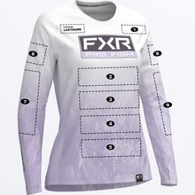 Load image into Gallery viewer, WCustomDerbySwellAirUPF_Longsleeve_LavenderWht_SKU_262262-_8701_Front
