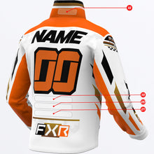Load image into Gallery viewer, CustomColdCrossRR_Jacket_WhiteKashOrange_SKU_260099-_1062_Extra
