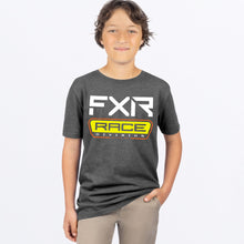 Charger l'image dans la galerie, RaceDivPrem_TShirt_Y_GreyHeatherHiVis_241534-_0665_Front
