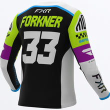 Load image into Gallery viewer, CustomPodiumGladiatorMX_Jersey_WhiteBlackHiVis_SKU_263316-_0110_Extra
