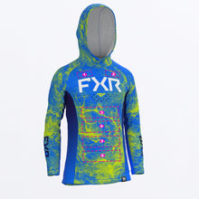 Charger l'image dans la galerie, Attack_UPF_Hoodie_Y_BlueHivisRipple_232276-_4166_Front
