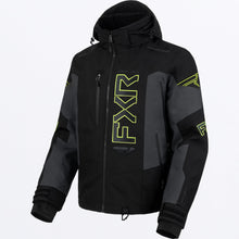 Load image into Gallery viewer, HeliumX_Jacket_M_BlackAsphaltHiVis_250016-_1008_front
