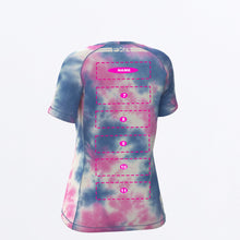 Charger l'image dans la galerie, Attack_UPF_TShirt_W_PinkBlueDye_232206-_9800_back
