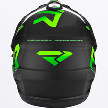 Load image into Gallery viewer, TorqueXTeam_Helmet_BlackLime_230635-_1070_back
