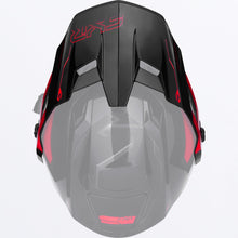 Load image into Gallery viewer, MaverickXPro_HelmetPeak_BlackRed_251713-_1020_front
