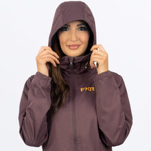 Charger l'image dans la galerie, Jade_Dual_Lam_Jacket_W_MutedGrape_232201_8400_HoodDetail
