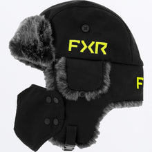 Load image into Gallery viewer, Trapper_Hat_BlackHivis_SKU_251614-_1065_Front
