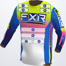 Charger l'image dans la galerie, Blue/Hi Vis/Pink Custom Podium Pro Jersey
