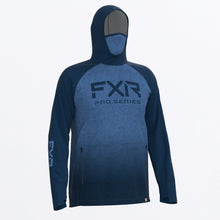 Charger l'image dans la galerie, Tournament_Pro_Hybrid_UPF_Pullover_Hoodie_M_BlueHeatherDarkSteel_232090_4103_front
