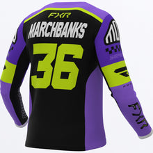 Load image into Gallery viewer, CustomPodiumGladiatorMX_Jersey_PurpleBlackHiVis_SKU_263316-_8010_Extra**hover**
