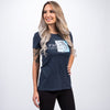 Navy Heather/Blue / XS