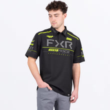 Charger l'image dans la galerie, MRaceDivPerformanceUPFPolo_Shirt_BlackHiVis_SKU_252010-_1065_Front
