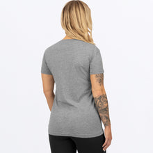 Charger l'image dans la galerie, Moto_Premium_Boyfriend_W_TShirt_GreyHeatherRed_232224-_0720_back

