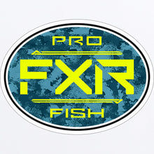 Charger l'image dans la galerie, Pro_Fish_Round_Sticker_3_BluecamoHivis_231679_4165_Front
