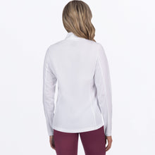Load image into Gallery viewer, WBreezeUPF14Zip_Longsleeve_White_SKU_252295-_0100_Extra
