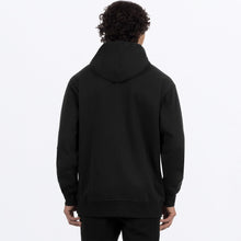 Load image into Gallery viewer, EmblemCottonPO_Hoodie_M_BlackSplatter_251156-_1095_back
