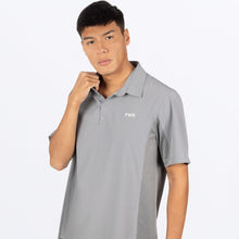 Charger l&#39;image dans la galerie, BreezePerformanceUPF_PoloShirt_Grey_242082-_0500_detail
