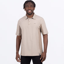 Charger l&#39;image dans la galerie, BreezePerformanceUPF_PoloShirt_Stone_242082-_1700_front
