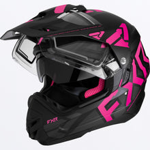 Load image into Gallery viewer, TorqueXTeam_Helmet_BlackEPink_230635-_1094_open
