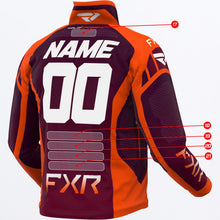 Charger l'image dans la galerie, CustomColdCross_RRJacket_PlumOrangeWhite_250099-_8230_back
