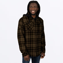 Load image into Gallery viewer, UnisexTimberInsFlanel_JKT_M_BronzeBlack_231117-_3810_front
