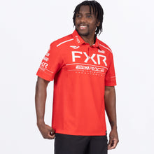 Charger l'image dans la galerie, MRaceDivPerformanceUPFPolo_Shirt_RedWhite_SKU_252010-_2001_Front
