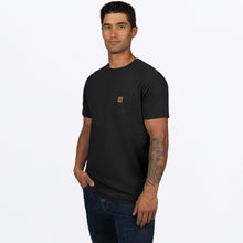 Charger l&#39;image dans la galerie, WorkPocketPremium_TShirt_Black_231300-_1000_front
