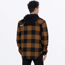 Load image into Gallery viewer, Timber_Insulated_Flannel_Jacket_M_CopperBlack_231117_1910_back
