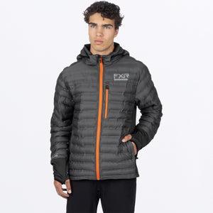 Men's Podium Hybrid Quilted Hoodie 22