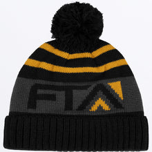 Load image into Gallery viewer, Stylz_PomBeanie_BlackGold_247326-_1062_front
