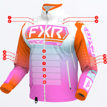 Charger l'image dans la galerie, CustomColdCross_RRJacket_PinkOrangeWhite_250099-_9530_front
